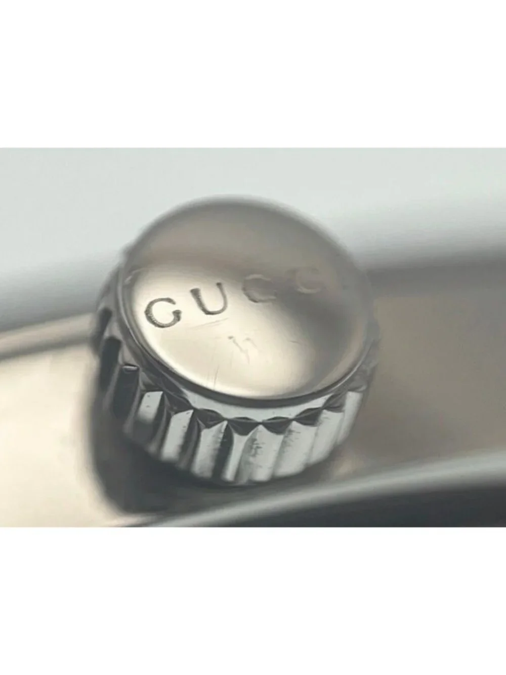 Gucci Watch Stainless Steel White Dial Quartz